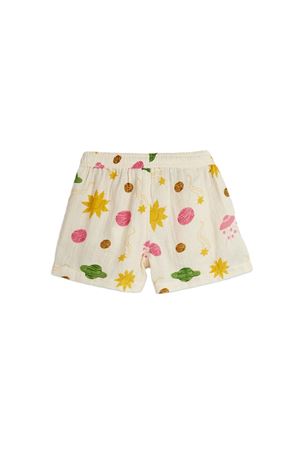 Space Muslin Shorts MINI RODINI KIDS | 2623010711.